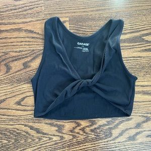 Garage small crop top